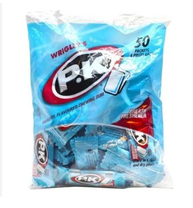 P.K Menthol C/Gum 50 S