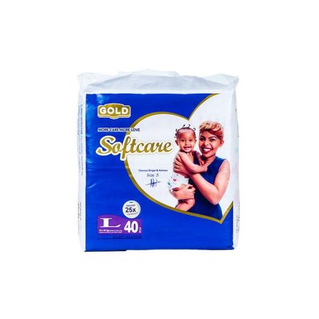 Softcare Gold Daipers Large Size 4 (6*40)