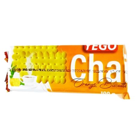 Yego Chai Orange Biscuit 100Gm