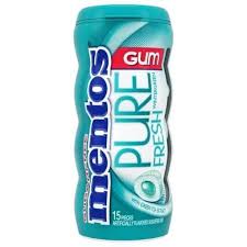 Mentos Pure Fresh Winter Green Chewing Gum 31.5Gm