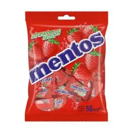 Mentos Mono Strawberry 135Gm