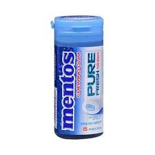Mentos Pure Fresh Mint Chewing Gum 61.25Gm