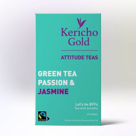 Kericho Gold Green Tea Passion & Jasmine Attitude Tea Bags 25S