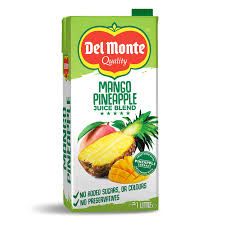 Del Monte Mango Pineapple Juice 1Ltr
