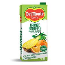 Del Monte Orange Pineapple Juice 1Ltr