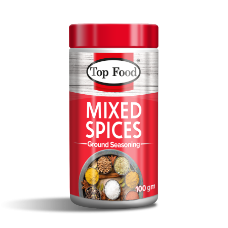 Top Food Mixed Spices Ground 100G Jar