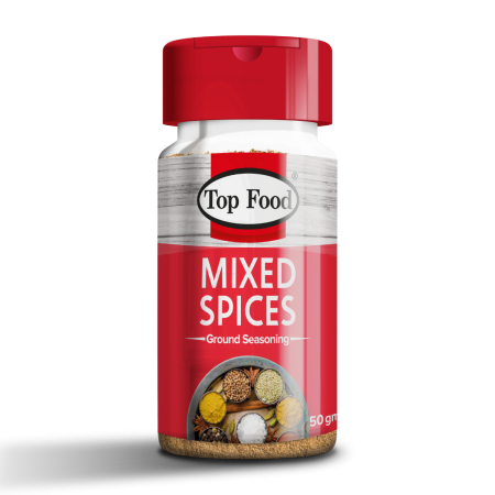 Top Food Mixed Spices Ground 50G Jar